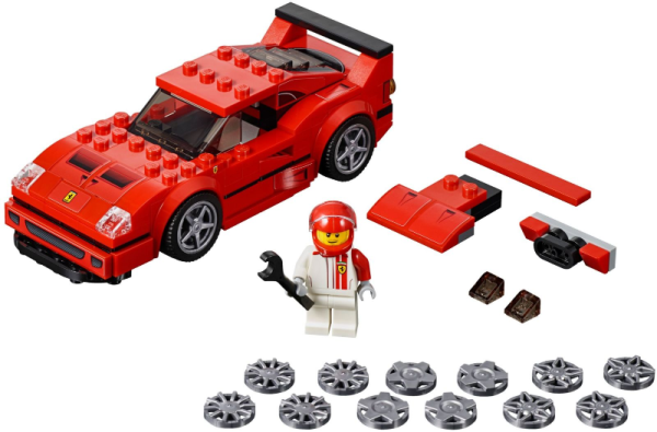 Конструктор LEGO Speed Champions 75890 Автомобиль Ferrari F40 USED